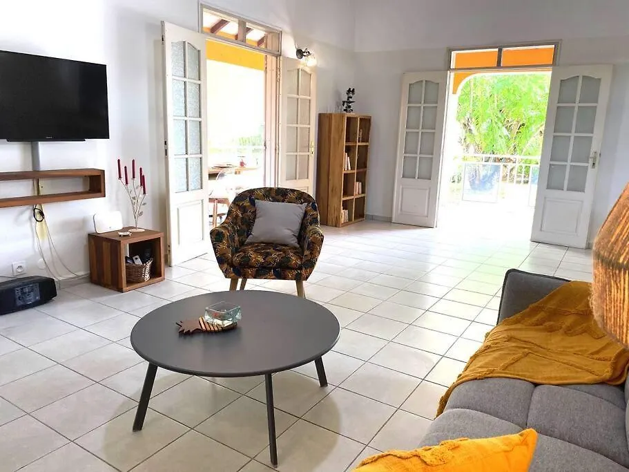 Villa Oriane Elegance Creole A 4 Min Du Chu Et 10 Min De L'Aeroport Лез-Абим